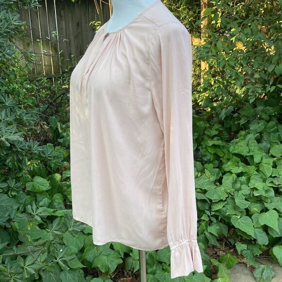 H & M Bohemian Long Sleeve Blouse Size 6 - Picture 3 of 11